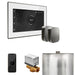 Mr. Steam Residential XButler Steam Shower Max Control Package Satin Steel
