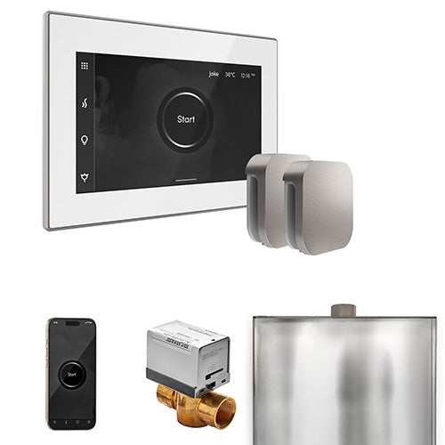 Mr. Steam Residential XButler Steam Shower Max Control Package Brushed Nickel
