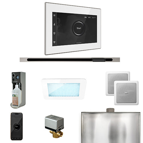 Mr. Steam Residential XDream Steam Shower Linear Control Package Brushed Nickel
