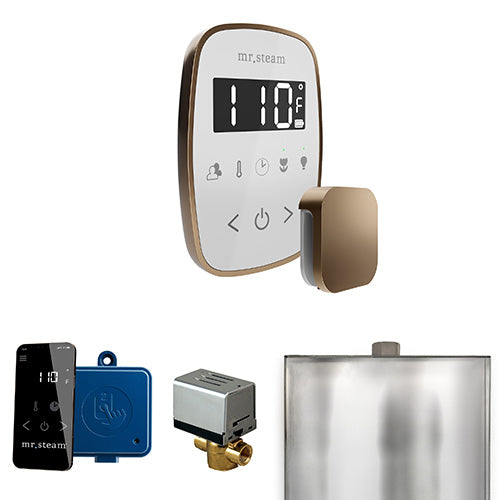 Mr. Steam Residential ButlerFlex Steam Shower Control Package Nouveau Bronze
