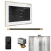 Mr. Steam Residential XButler Steam Shower Linear Control Package Satin Brass
