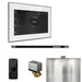 Mr. Steam Residential XButler Steam Shower Linear Control Package Brilliant Black
