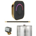 Mr. Steam Residential ButlerTouch Steam Shower Linear Control Package Polished Brass
