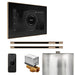 Mr. Steam Residential XButler Steam Shower Max Linear Control Package Polished Gold
