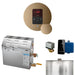 Mr. Steam 15kW MSSUPER Residential iTempo Steam Shower Generator Package with Accessories Brushed Bronze
