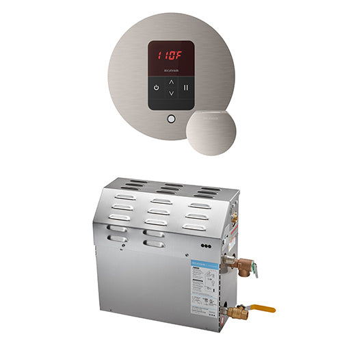 Mr. Steam 7.5kW MS Residential iTempo Steam Shower Generator Package Brushed Nickel
