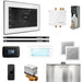 Mr. Steam Residential Bliss Steam Shower Max Linear Control Package Satin Steel
