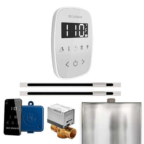 Mr. Steam Residential ButlerFlex Steam Shower Max Control Package White
