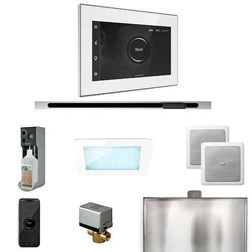 Mr. Steam Residential XDream Steam Shower Linear Control Package Polished Nickel
