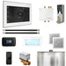 Mr. Steam Residential Bliss Steam Shower Max Linear Control Package Brushed Nickel
