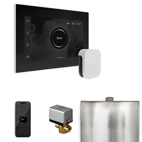Mr. Steam Residential XButler Steam Shower Control Package White
