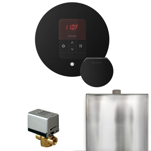Mr. Steam Residential Basic Butler Steam Shower Control Package Matte Black
