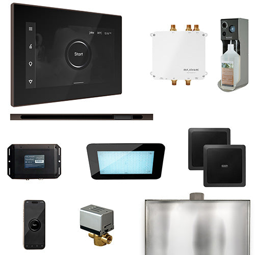 Mr. Steam Residential Bliss Steam Shower Linear Control Package Oil Rubbed Bronze
