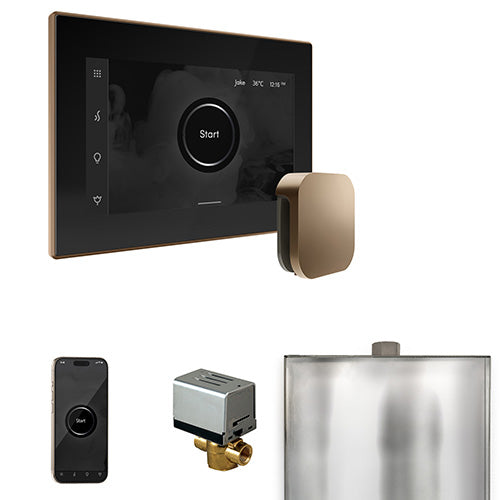 Mr. Steam Residential XButler Steam Shower Control Package Nouveau Bronze
