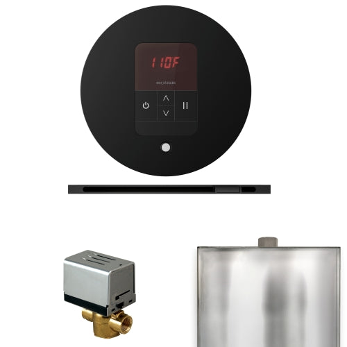 Mr. Steam Residential Basic Butler Steam Linear Shower Control Package Matter Black
