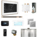 Mr. Steam Residential Bliss Steam Shower Linear Control Package Polished Gold
