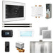 Mr. Steam Residential Bliss Steam Shower Max Linear Control Package Polished Nickel
