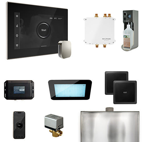 Mr. Steam Residential Bliss Steam Shower Control Package Satin Brass
