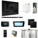 Mr. Steam Residential Bliss Steam Shower Linear Control Package Satin Steel
