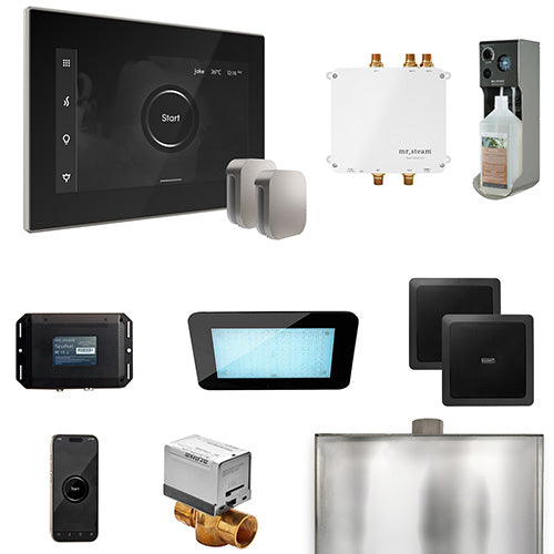 Mr. Steam Residential Bliss Steam Shower Max Control Package Brushed Nickel
