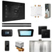 Mr. Steam Residential Bliss Steam Shower Max Linear Control Package Matte Black
