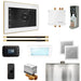 Mr. Steam Residential Bliss Steam Shower Max Linear Control Package Polished Brass
