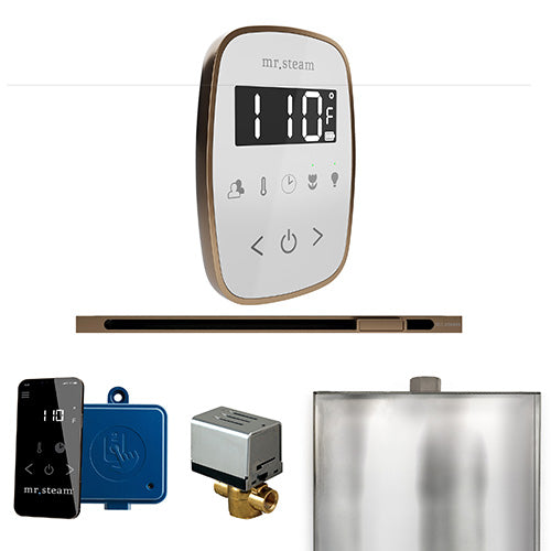Mr. Steam Residential ButlerFlex Steam Linear Shower Control Package Nouveau Bronze
