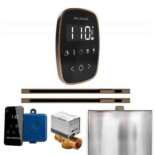 Mr. Steam Residential ButlerFlex Steam Shower Max Control Package Nouveau Bronze
