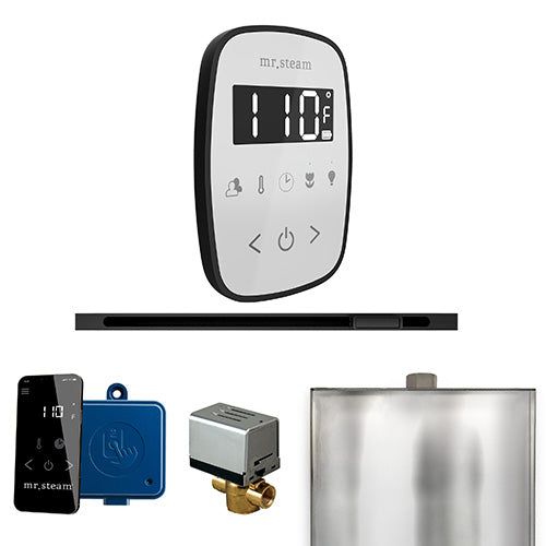 Mr. Steam Residential ButlerFlex Steam Linear Shower Control Package Matte Black
