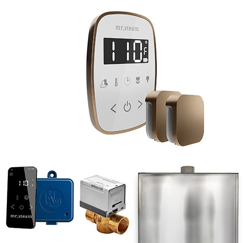 Mr. Steam Residential ButlerFlex Steam Shower Max Control Package Nouveau Bronze
