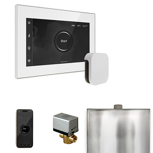 Mr. Steam Residential XButler Steam Shower Control Package White
