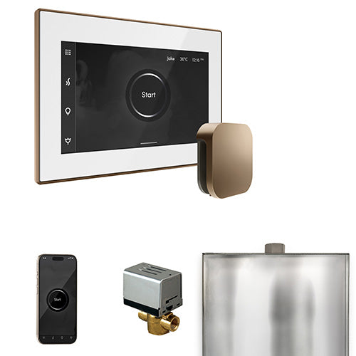 Mr. Steam Residential XButler Steam Shower Control Package Nouveau Bronze
