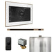 Mr. Steam Residential XButler Steam Shower Linear Control Package Polished Gold
