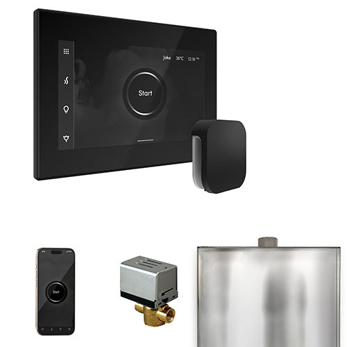 Mr. Steam Residential XButler Steam Shower Control Package Matte Black
