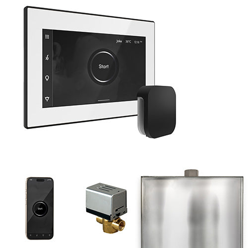 Mr. Steam Residential XButler Steam Shower Control Package Matte Black
