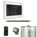 Mr. Steam Residential XButler Steam Shower Linear Control Package Polished Brass
