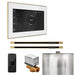 Mr. Steam Residential XButler Steam Shower Max Linear Control Package Satin Brass
