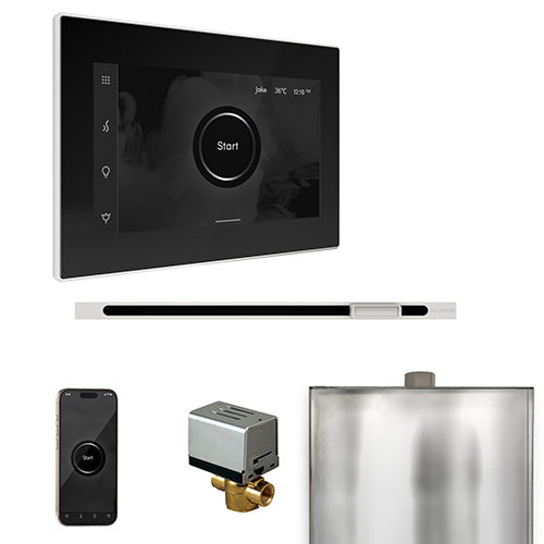 Mr. Steam Residential XButler Steam Shower Linear Control Package White
