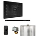 Mr. Steam Residential XButler Steam Shower Linear Control Package Matte Black
