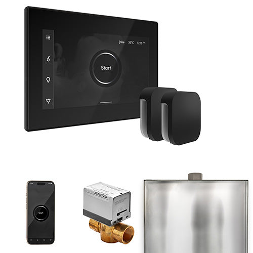 Mr. Steam Residential XButler Steam Shower Max Control Package Matte Black
