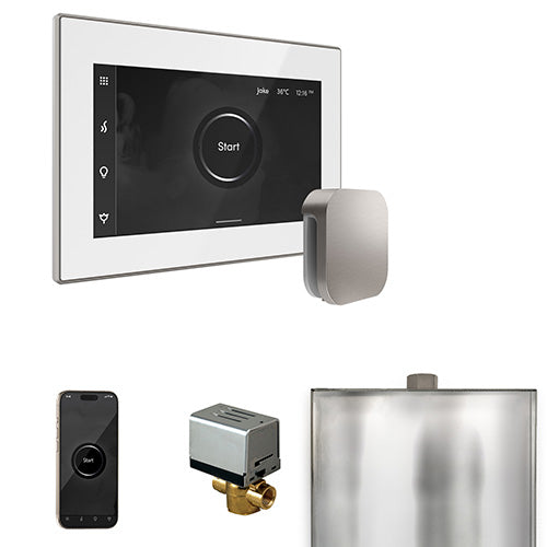 Mr. Steam Residential XButler Steam Shower Control Package Brushed Nickel
