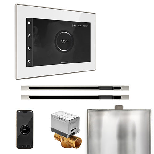 Mr. Steam Residential XButler Steam Shower Max Linear Control Package Polished Nickel
