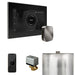 Mr. Steam Residential XButler Steam Shower Control Package Brilliant Black
