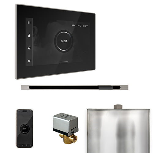 Mr. Steam Residential XButler Steam Shower Linear Control Package Brushed Nickel
