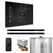 Mr. Steam Residential XButler Steam Shower Max Linear Control Package Matte Black
