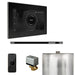 Mr. Steam Residential XButler Steam Shower Linear Control Package Brilliant Black

