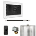 Mr. Steam Residential XButler Steam Shower Linear Control Package White
