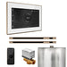 Mr. Steam Residential XButler Steam Shower Max Linear Control Package Polished Gold
