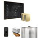 Mr. Steam Residential XButler Steam Shower Max Control Package Satin Brass

