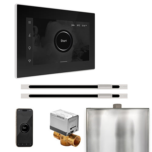 Mr. Steam Residential XButler Steam Shower Max Linear Control Package White
